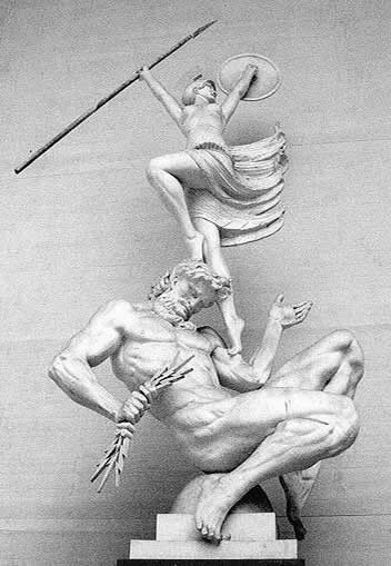 The Goddess Athena is born