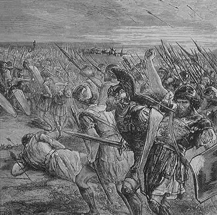 Marathon battle to the shoreline
